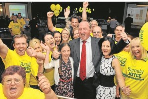 Winners are always grinners: On both sides of the political divide (Source: Namoi Valley Independent)