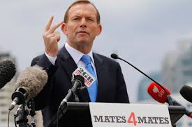 Tony Abbott - never taking the important issues seriously (image from echo.net.au)
