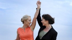 Karen McNamara and Lucy Wicks (Image from dailytelegraph.com.au)