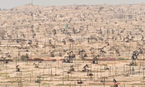 oil field in California