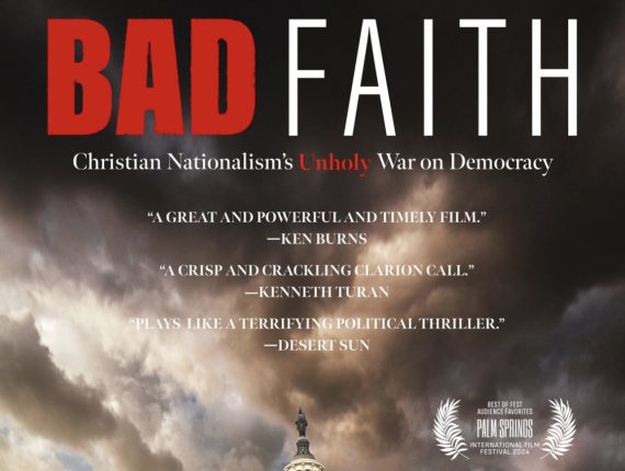 New documentary poster. Bad Faith. On Apple TV.